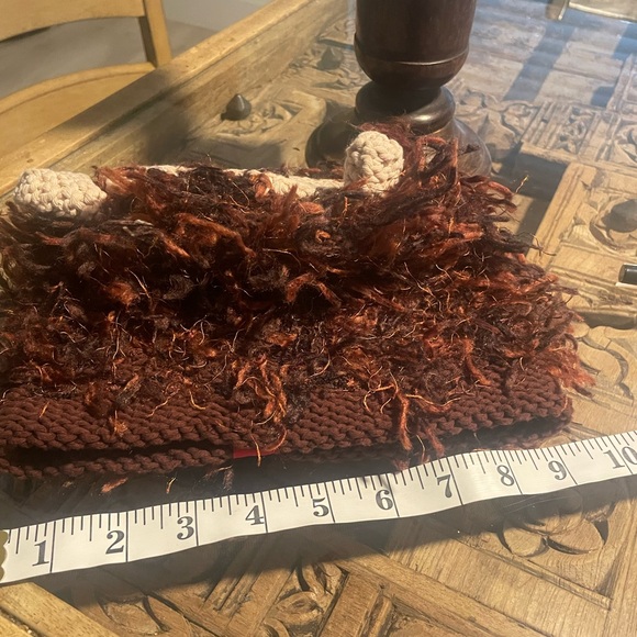 ZOONI Monkey Chimp Beanie, Cap, Balaclava. Handcrafted with custom yarns. NWOT - Picture 6 of 6